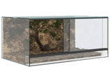 Terrarium with Storage Transparent 50 x 30 x 30 cm Glass 42020390