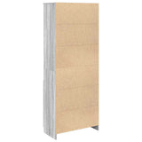 Highboard Grey Sonoma 70x35x180 cm Engineered Wood 3328476