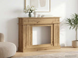 Fireplace Surround Artisan Oak 102 x 26 x 100 cm 8006650