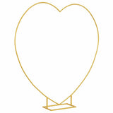 Wedding Arch Gold 195 x 35 x 211 cm Steel 42023034
