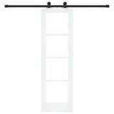 Sliding Door ORKDAL White and Black 61 x 198.5 cm 3332014