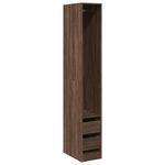 Wardrobe Brown Oak 30x50x200 cm Engineered Wood 3307744