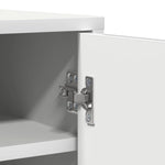 Shoe Cabinet White 60x35x92 cm Engineered Wood 808927