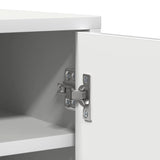 Shoe Cabinet White 60x35x92 cm Engineered Wood 808927