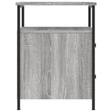 ZNTS Bedside Cabinet Grey Sonoma 44x45x60 cm Engineered Wood 826009