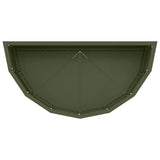 Planter Olive Green 60 x 30 x 35 cm Steel 883699