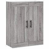 Highboard Grey Sonoma 69.5x34x180 cm Engineered Wood 3199775