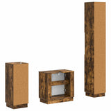 3 Piece Bathroom Cabinet Set HOORN Engineered Wood 3417878