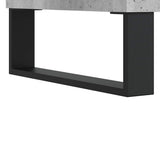 Sideboard Concrete Grey 101.5x35x70 cm Engineered Wood 827216