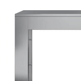 Firewood Rack 100x40x60 cm Galvanised Steel 850987