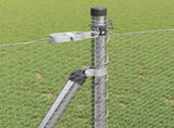 Welded Wire Fence with Concrete Base 50 x 1 m 3353834