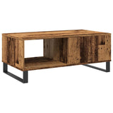 ZNTS Coffee Table Old Wood 90x50x36.5 cm Engineered Wood 857338