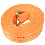 Ratchet Tie Down Straps 4 pcs 1 Tonnes 6mx38mm Orange 142660