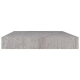 Floating Wall Shelves 4 pcs Concrete Grey 50x23x3.8 cm MDF 326596