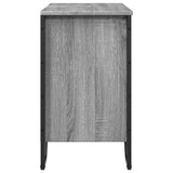 Bathroom Sink Cabinet Grey Sonoma 60x35x60 cm Engineered Wood 848657