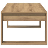 Coffee Table Artisan Oak 102x50x35 cm Engineered Wood 856681