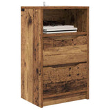 Bedside Tables 2 pcs Old Wood 40 x 30 x 467 cm Engineered Wood 888924
