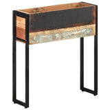 Planter 60x20x68 cm Solid Reclaimed Wood 321943