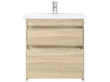 Bathroom Furniture Set Sonoma Oak 61 x 40 x 84.5 cm 3404260