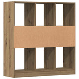 Book Cabinet Artisan Oak 97.5x29.5x100 cm Engineered Wood 855789