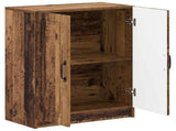 Bathroom Storage Cainet UTRECHT Old Wood 59.5 x 31 x 77 cm 897723