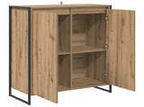 Shoe Cabinet Artisian Oak 79 x 36 x 100 cm Engineered Wood 886467