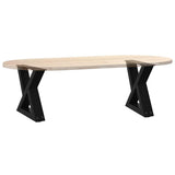 Coffee Table Legs 2 pcs Black 30x cm Steel 4012676
