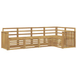 Outdoor Sofa Set 5 pcs White 247 x 128.5 x 73 cm 3391829