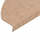 Stair Mats Self-adhesive 30 pcs Beige 65x22.5x3.5 cm 3365897
