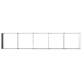 Raised Garden Bed Black 400 x 80 x 55 cm cold-rolled steel 8006429