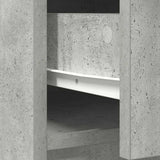 Sideboard with Drawers and Doors Concrete Grey 70.5x34x74.5 cm 861844