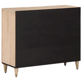 Side Cabinet 90x33x75 cm Solid Wood Mango 358276