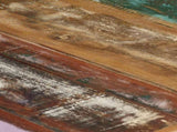 Coffee Table Multicolour Reclaimed Wood Large Durable 321589