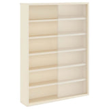 Wall Display Case with Shelf Beige 40 x 8.5 x 54 cm Plywood 42015624