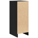 Sideboard Black Oak 29.5x34x76 cm Engineered Wood 861635