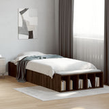 Bed Frame without Mattress Brown Oak 90x190 cm Single 3280621