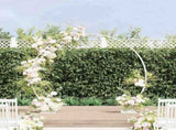 Wedding Arch White 220 x 45 x 200 cm Steel 42023031