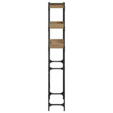 Washing Machine Shelf with Shelf Artisan Oak 67 x 25 x 163 cm 883551