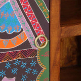 Sideboard Multicolour 90x35x60 Solid Wood Acacia 4016499