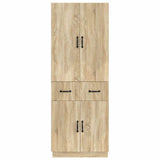 Cabinet Set 2 pcs Sonoma Oak Engineered Wood 3416828