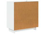 Drawer Cabinet White 66 x 34.5 x 90 cm Engineered Wood 893915