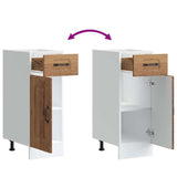 Kitchen Base Cabinet Kalmar Old Wood Engineered Wood 853465