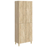 Cabinet Set 2 pcs Sonoma Oak Engineered Wood 3416702