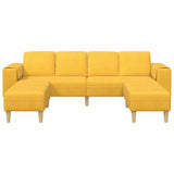 Fabric Sofa Light Yellow Corduroy fabric 3335137