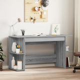 Desk Grey Sonoma 140x50x75 cm Engineered Wood 840553
