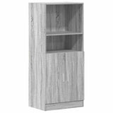 3 Piece Kitchen Cabinet Set Grey Sonoma Engineered Wood 3324156