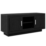TV Cabinet Black Oak 102 x 35 x 45 cm Engineered Wood 880533