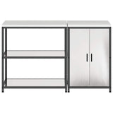 Kitchen Storage Set HATTEM 2 pcs Silver Stainless Steel 3392663
