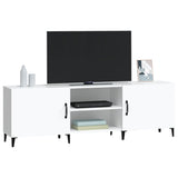 TV Cabinet White 150x30x50 cm Engineered Wood 812627