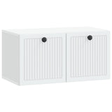 Wall-Mounted TV Cabinet White 59.5 x 31 x 30 cm Engineered Wood 898025